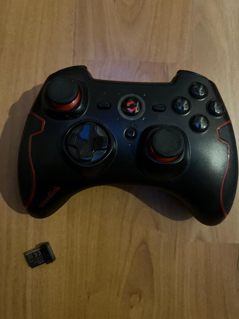 Turbo controller speedlink, 1 speler, Ophalen of Verzenden, Zo goed als nieuw, Vanaf 3 jaar