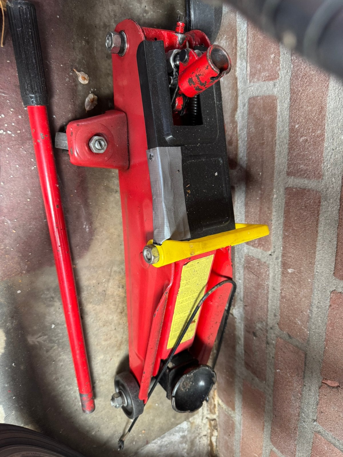 Krik, Ophalen of Verzenden, Zo goed als nieuw, Hydraulisch, Garagekrik