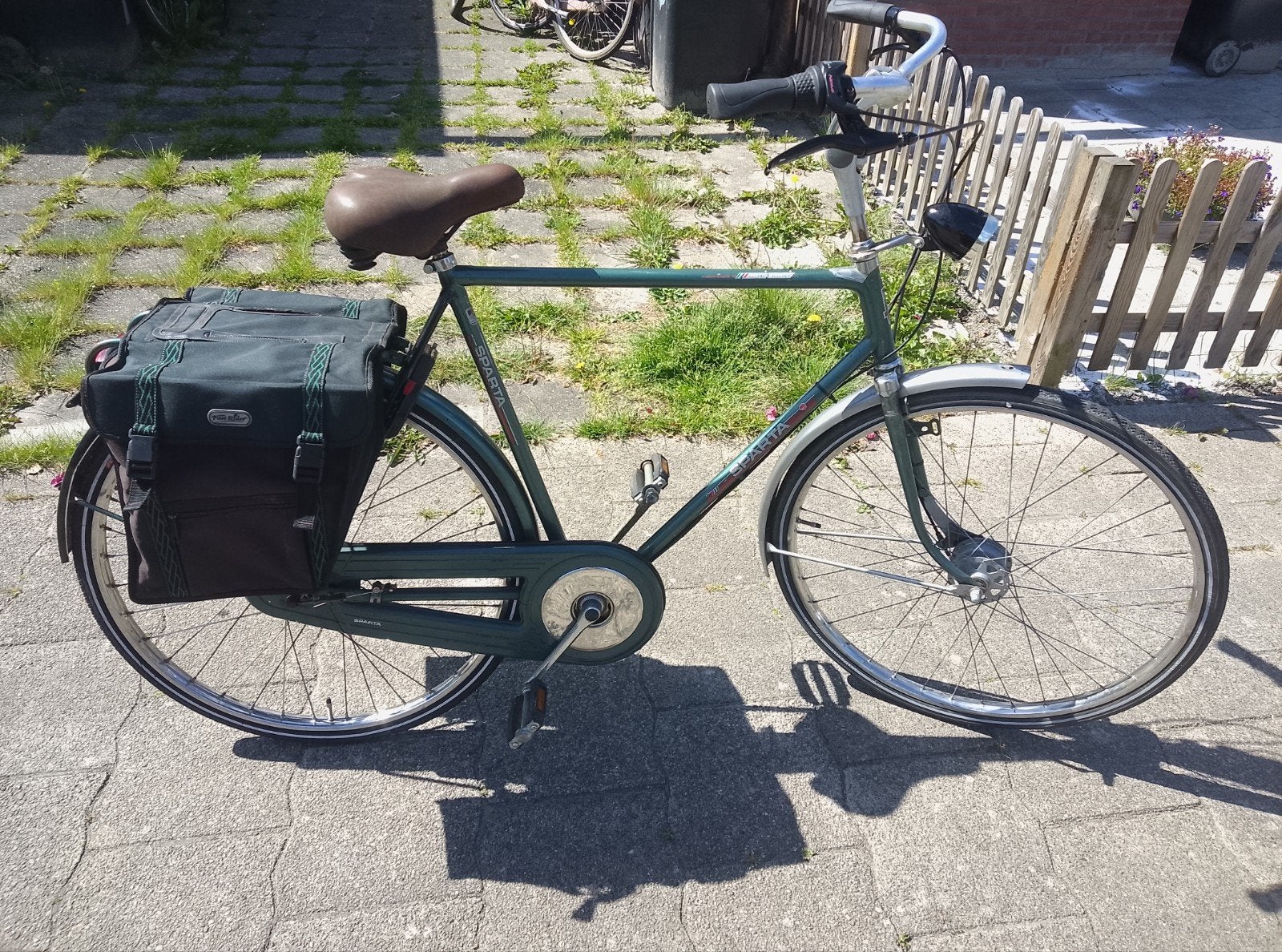 Heren fiets 28 inch, Ophalen