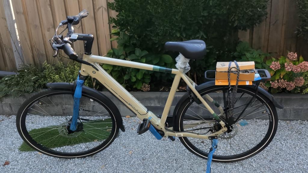 Amslod Denton E-LV met middenmotor - nieuw, Nieuw, 50 km per accu of meer, 55 tot 59 cm, Ophalen