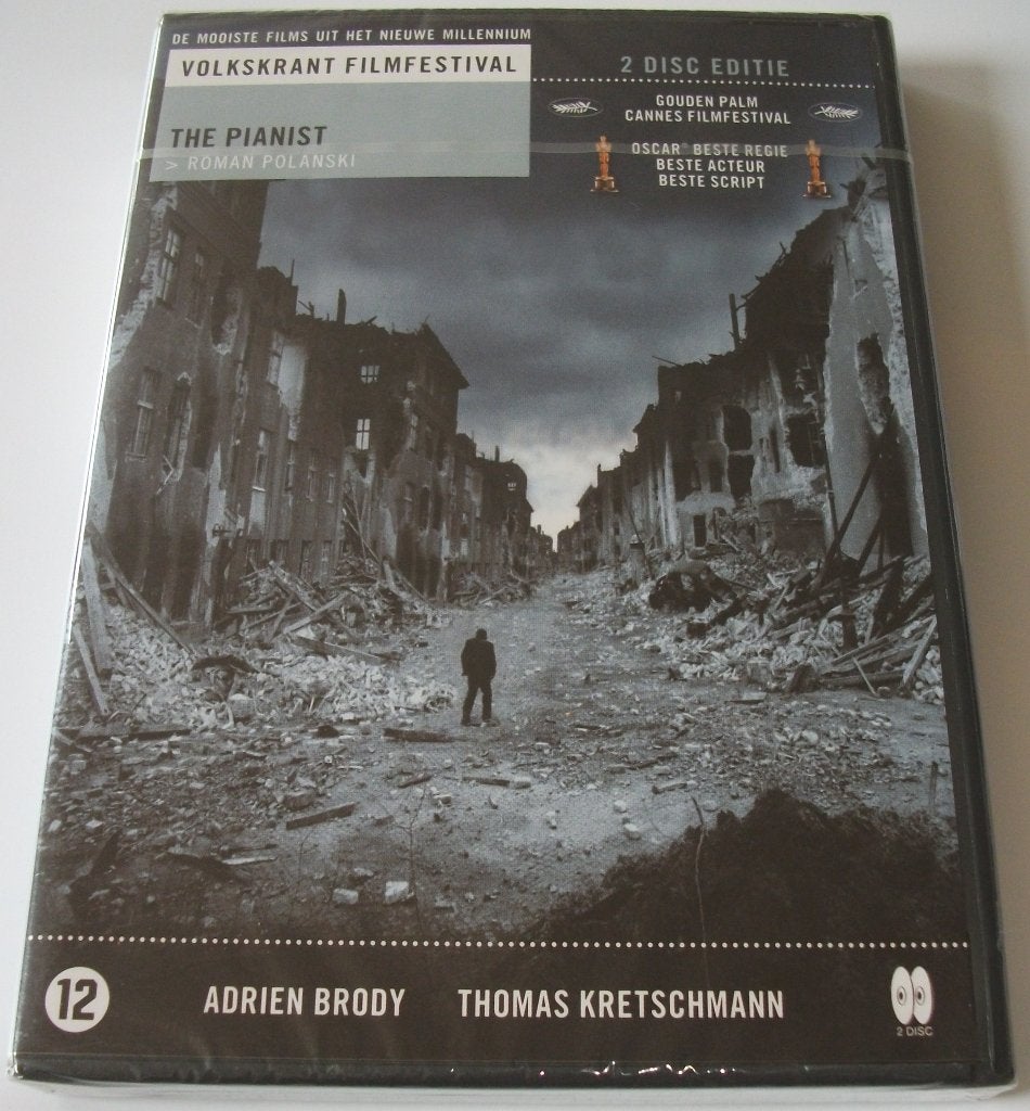 Dvd *** PIANIST *** Volkskrant Filmfestival 05 *NIEUW*, Overige gebieden, Boxset, Ophalen of Verzenden, Nieuw in verpakking