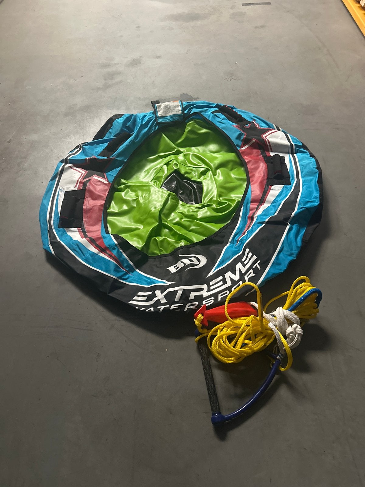 Funband / Funtube Extreme Watersport met Skitouw, Watersport en Boten, Ophalen, Zo goed als nieuw, Funband of Funtube, Met skitouw