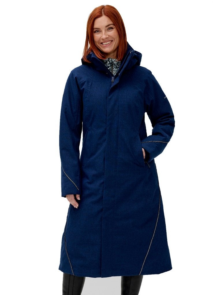 Mountain Horse Felicia Coat, Lange jas, XS, S, M, L, XL, XXL, Blauw, Dressuur, Ophalen of Verzenden, Dames