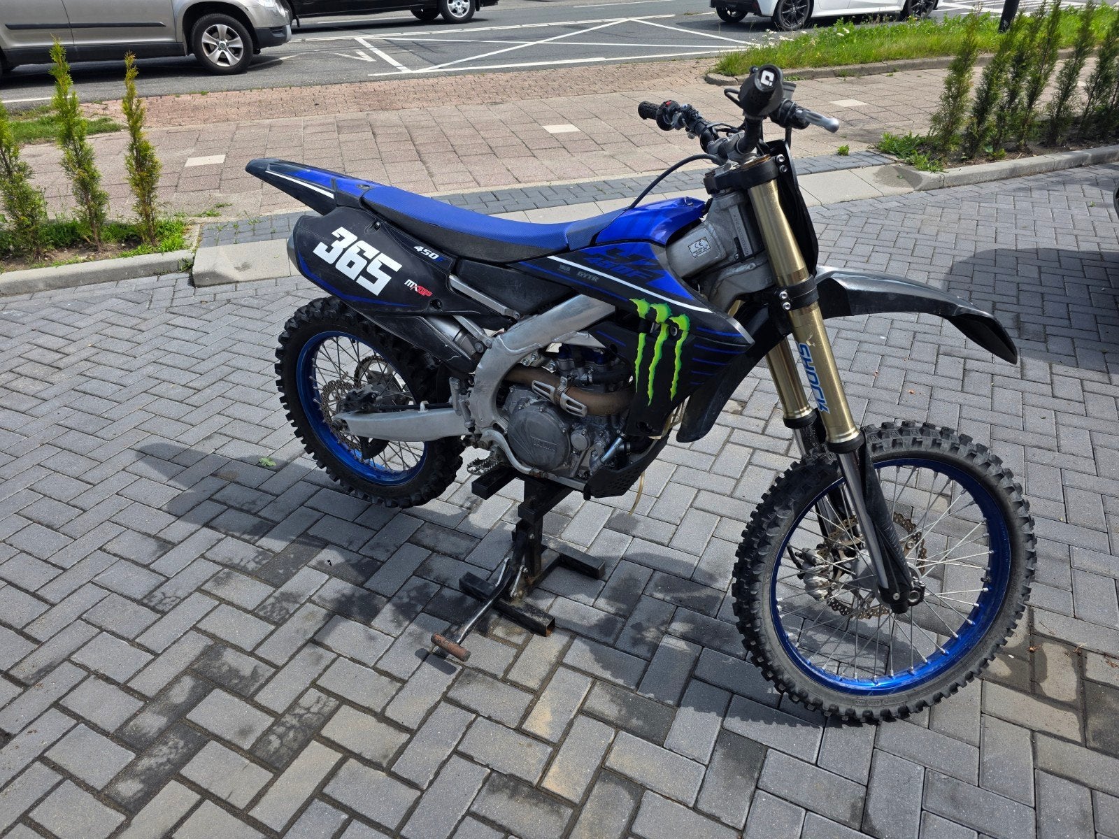Yamaha YZ450F cross motor 2021 89 uur crosser 4 takt, Fietsen en Brommers, Ophalen, Yamaha