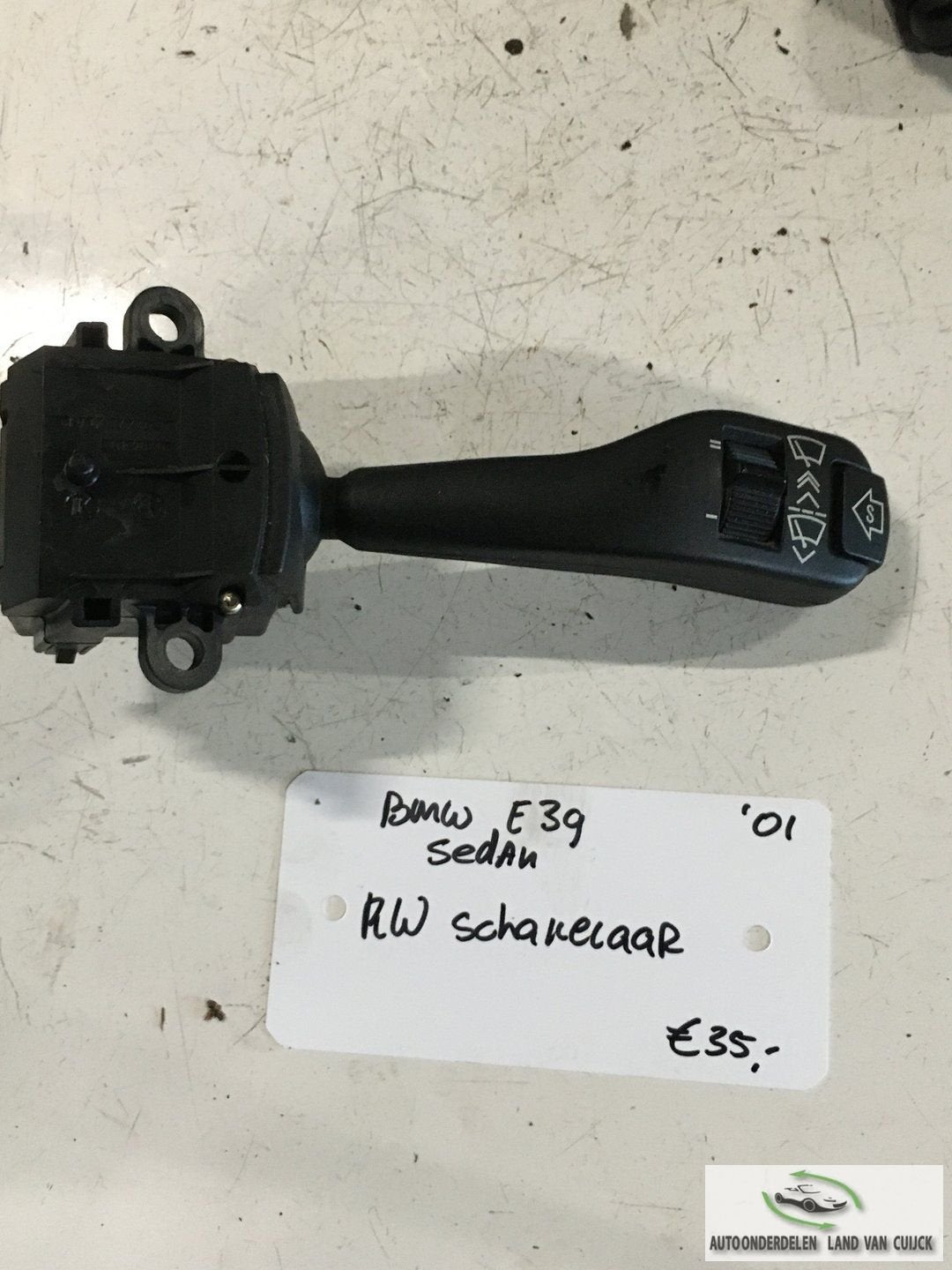 BMW E39 sedan 2001  Ruitenwisserschakelaar, Gebruikt, -, -, Ophalen of Verzenden