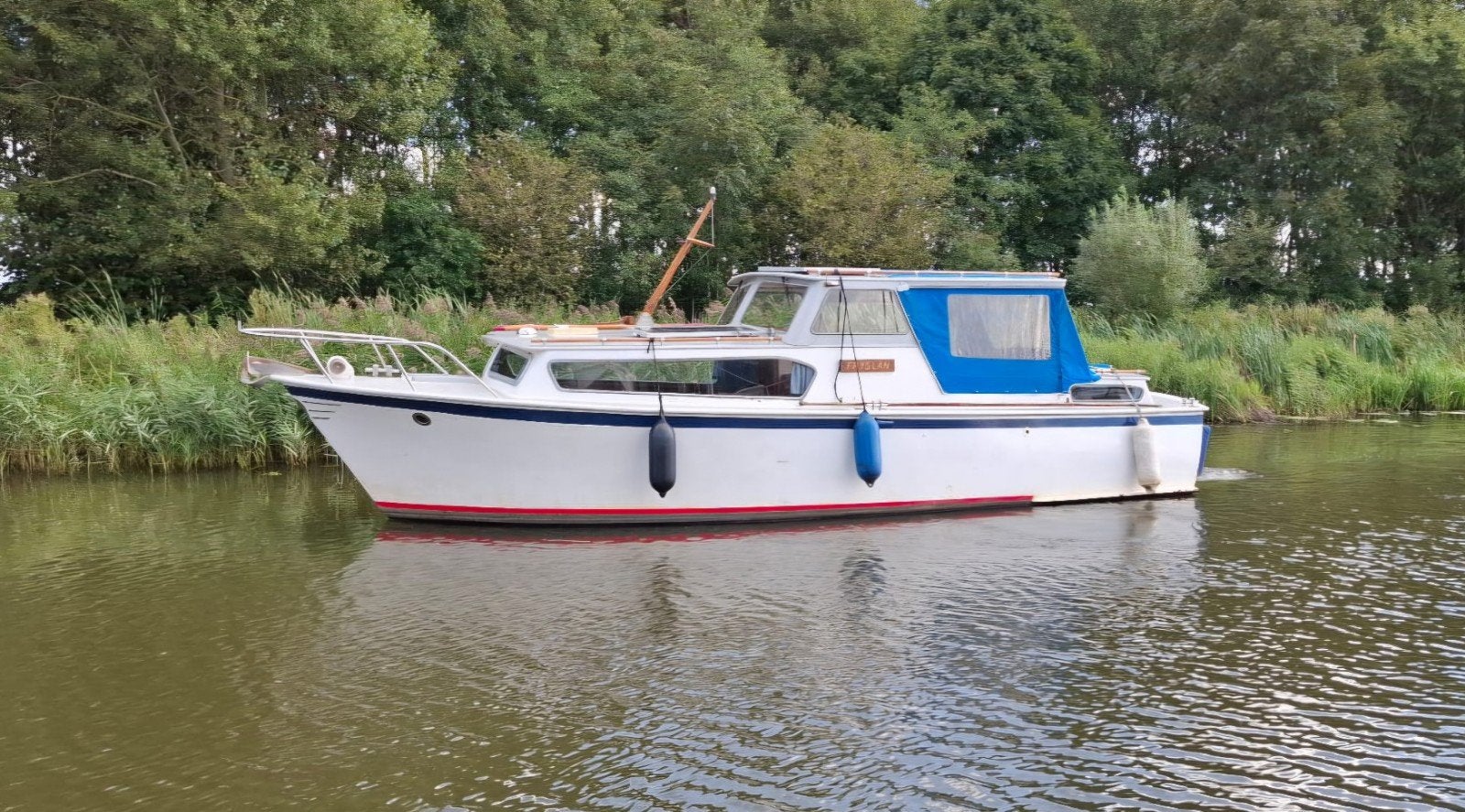 Hiemstra 960 Vetus 42 pk bj 2001 boegschroef kachel kruiser