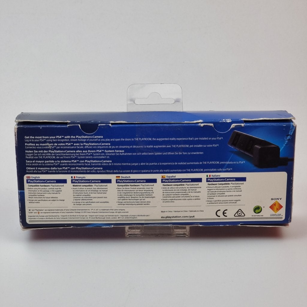 Sony PlayStation 4 Camera V1 | Nieuw In doos, Playstation, Gebruikt, Support@playstation.com, 2207 Bridgepointe Parkway
San Mateo, CA 94404
United States