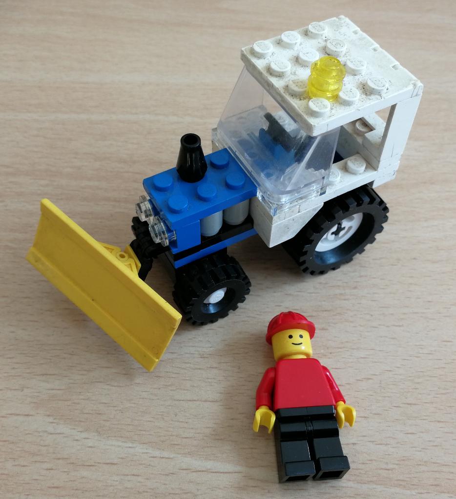 Lego 6524 blizzard blazer - sneeuwschuiver - 1988 incl. fig, Gebruikt, Lego, Ophalen of Verzenden, Complete set