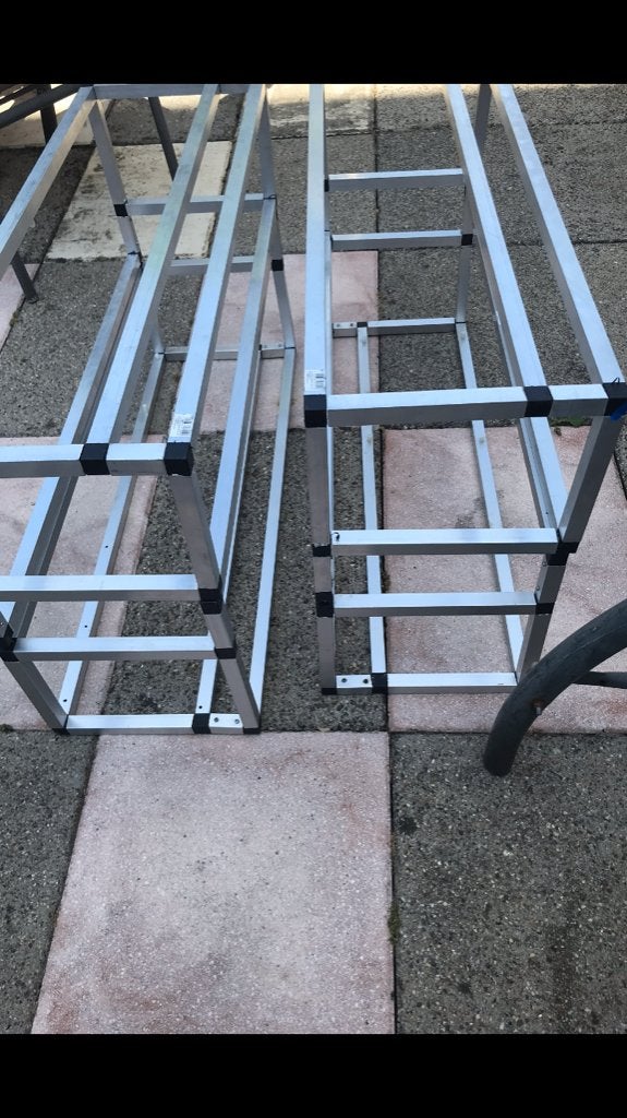 Aluminium ijzer, Ophalen, Zo goed als nieuw, 250 mm of meer