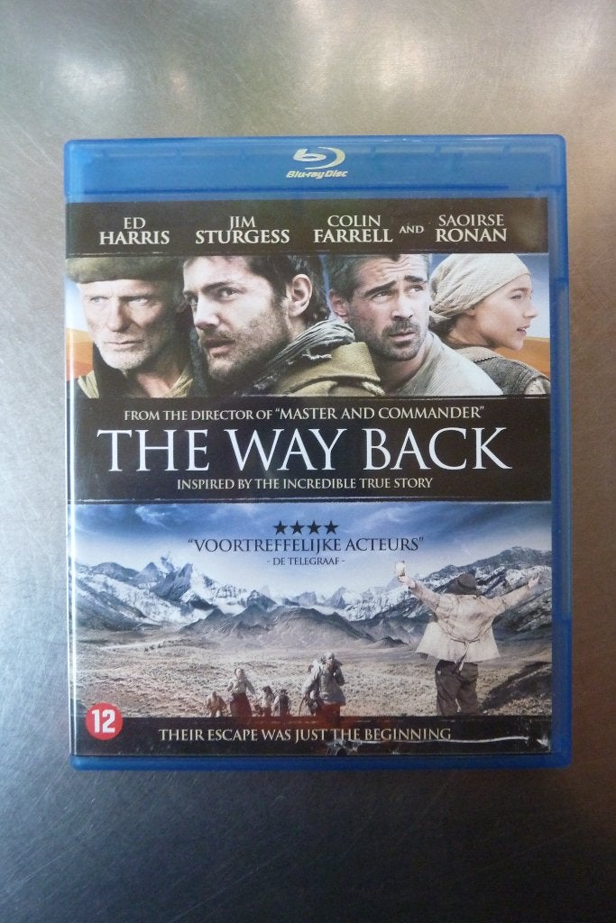 The Way Back (Ed Harris, Colin Farrell), Cd's en Dvd's, Blu-ray, Film, Drama, Ophalen of Verzenden, Zo goed als nieuw