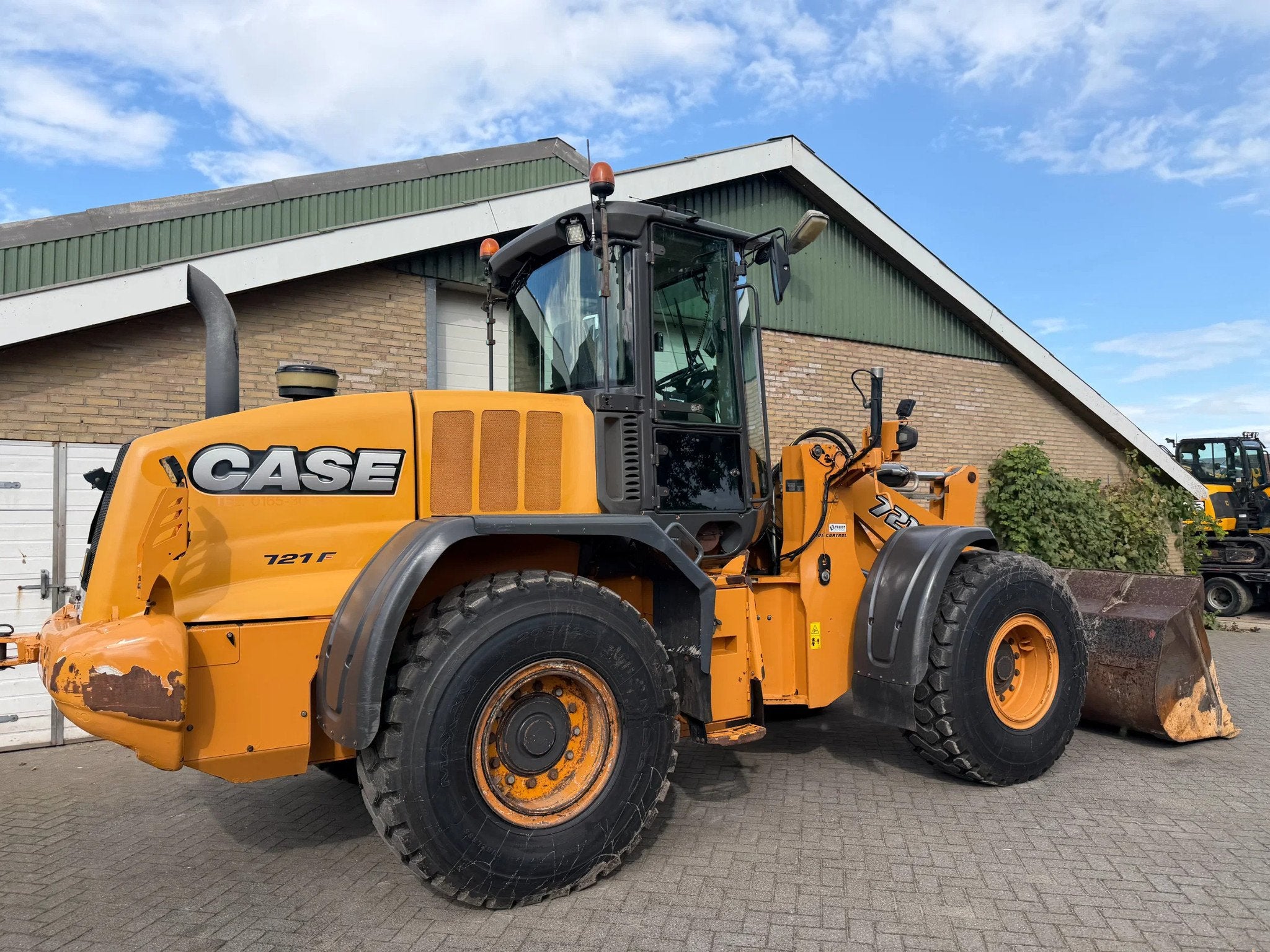 Case 721F 721F (bj 2015), Wiellader of Shovel