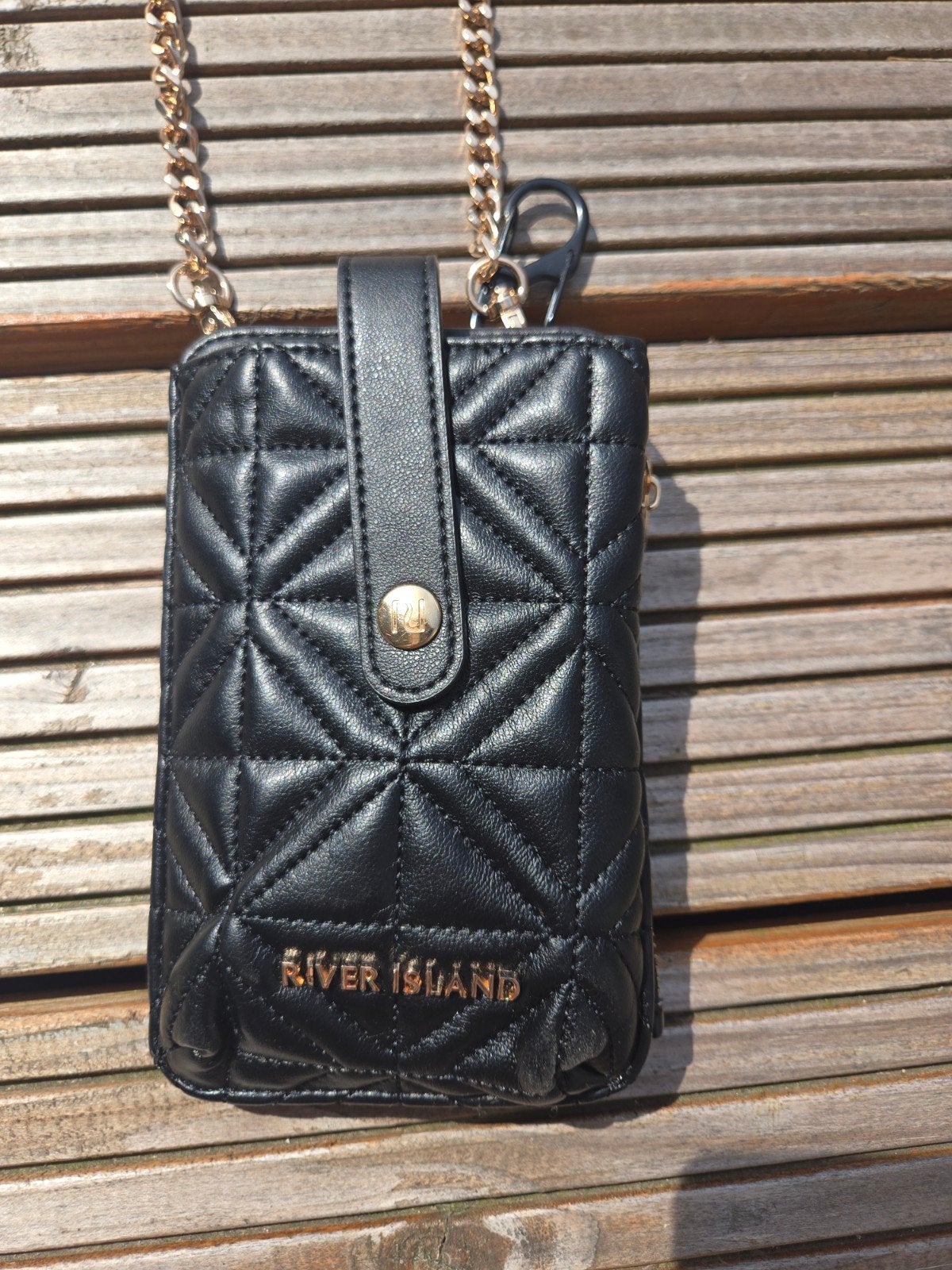 Tasje River island telefoonvak, Ophalen of Verzenden, Schoudertasje