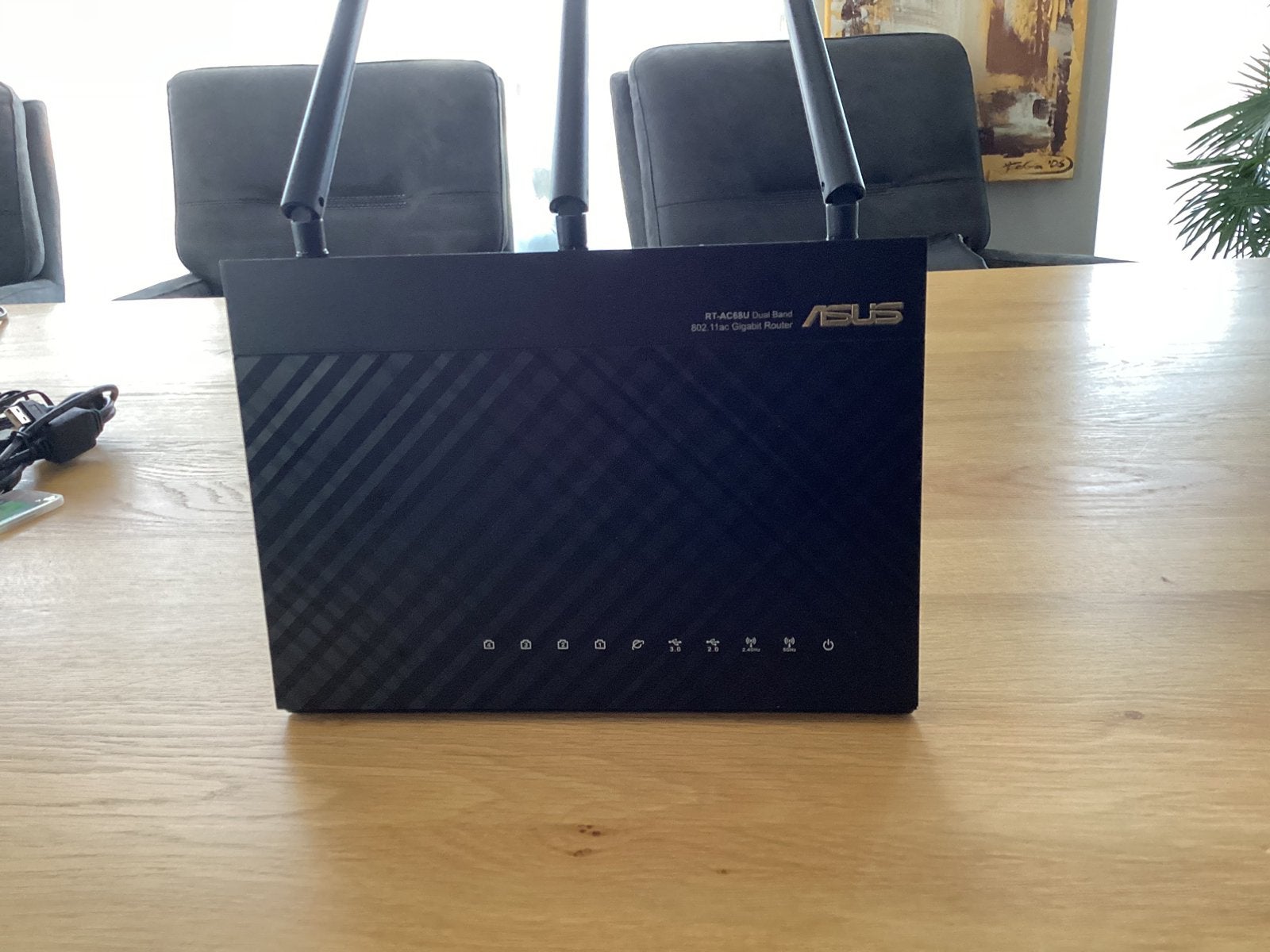 Asus RT-AC dual band 802.11AC gigabite router, Ophalen, Zo goed als nieuw