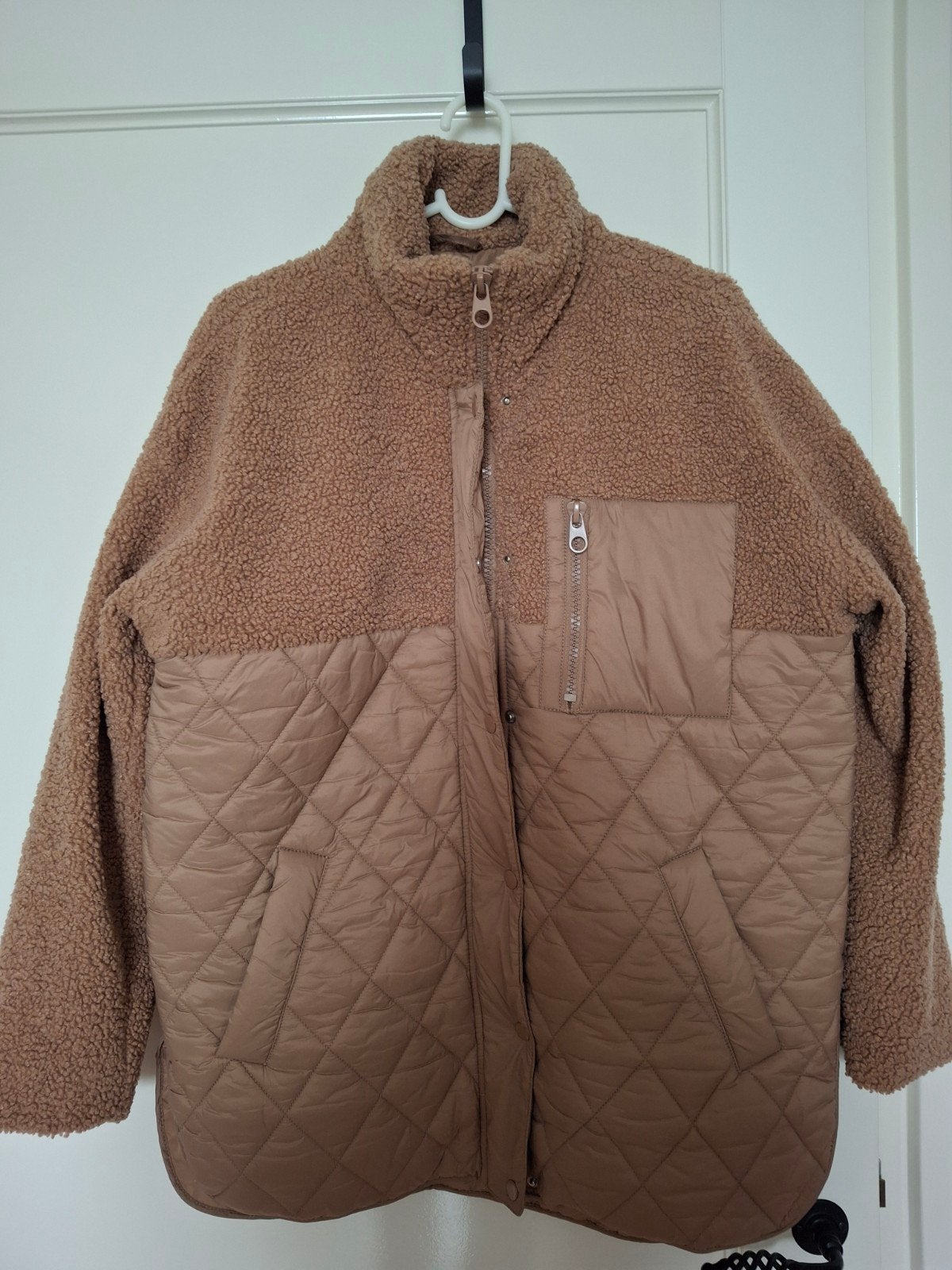 Teddy jas Dames maat 38,valt oversized, Ophalen of Verzenden, Nieuw, Maat 42/44 (L)