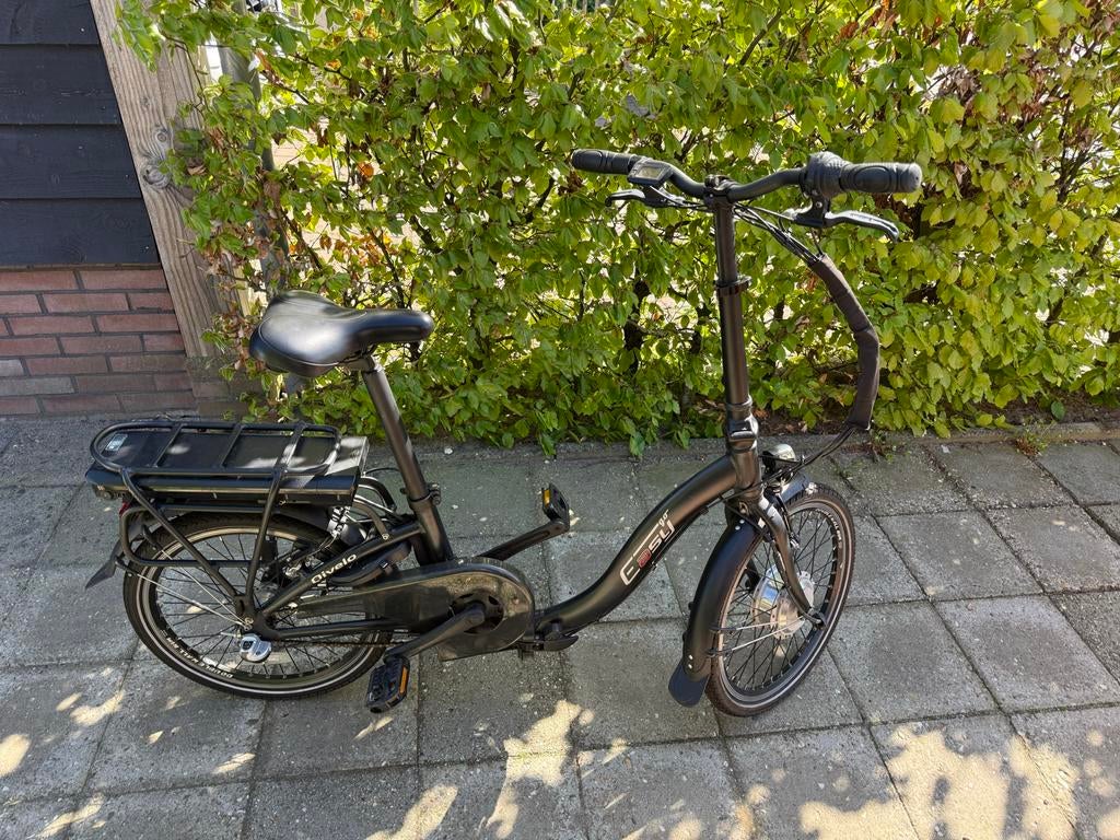 E-bike Easy Go vouwfiets - Compact en handig, 20 inch of meer, Gebruikt, Velgrem, Versnellingen
