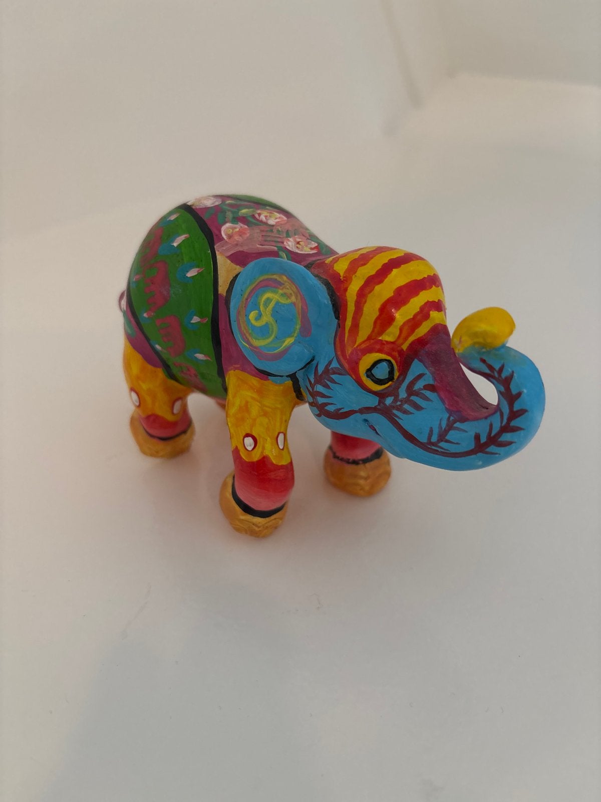 Elephant Parade olifantenbeeldje, handgeschilderd, uniek, Verzamelen, Ophalen of Verzenden, Zo goed als nieuw, Dier