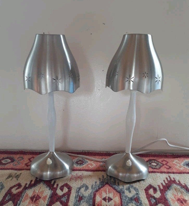 Ikea type aftonstund tafellampen, lees de beschrijving, Meerkleurig, Ophalen of Verzenden, Zo goed als nieuw, IKEA
