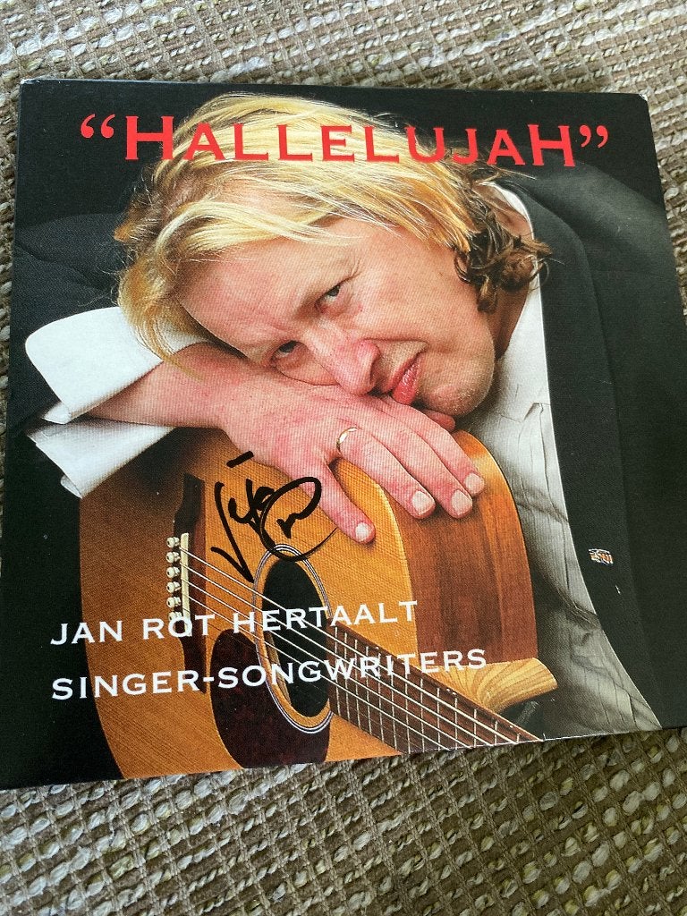 Jan Rot Hertaalt Singer-Songwriters - Gesigneerd CD, Gebruikt, Ophalen of Verzenden, Pop, Gesigneerd