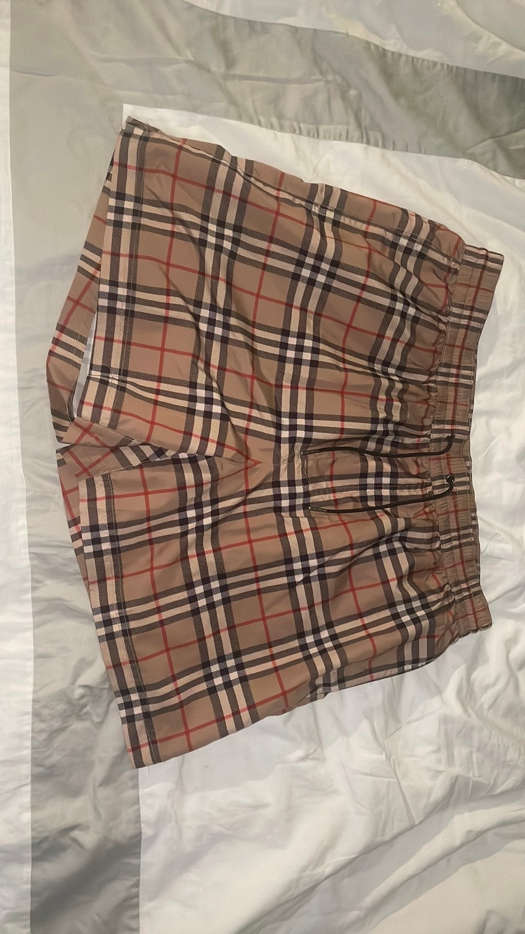 Burberry zwembroek, Kleding | Heren, Badmode en Zwemkleding, Verzenden, Maat 52/54 (L), Bruin, Zwemshort