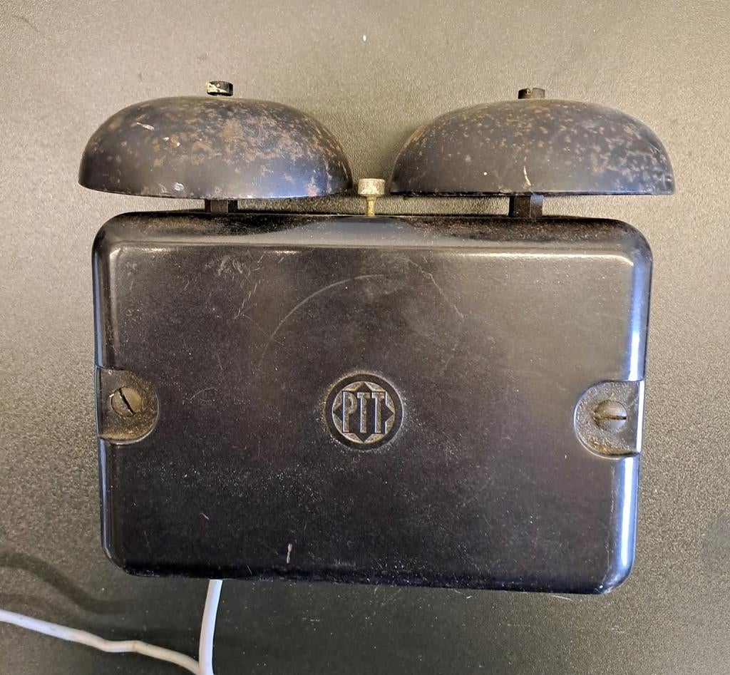 Vintage PTT Bakelieten Telefoonbel ULI-62, Ophalen