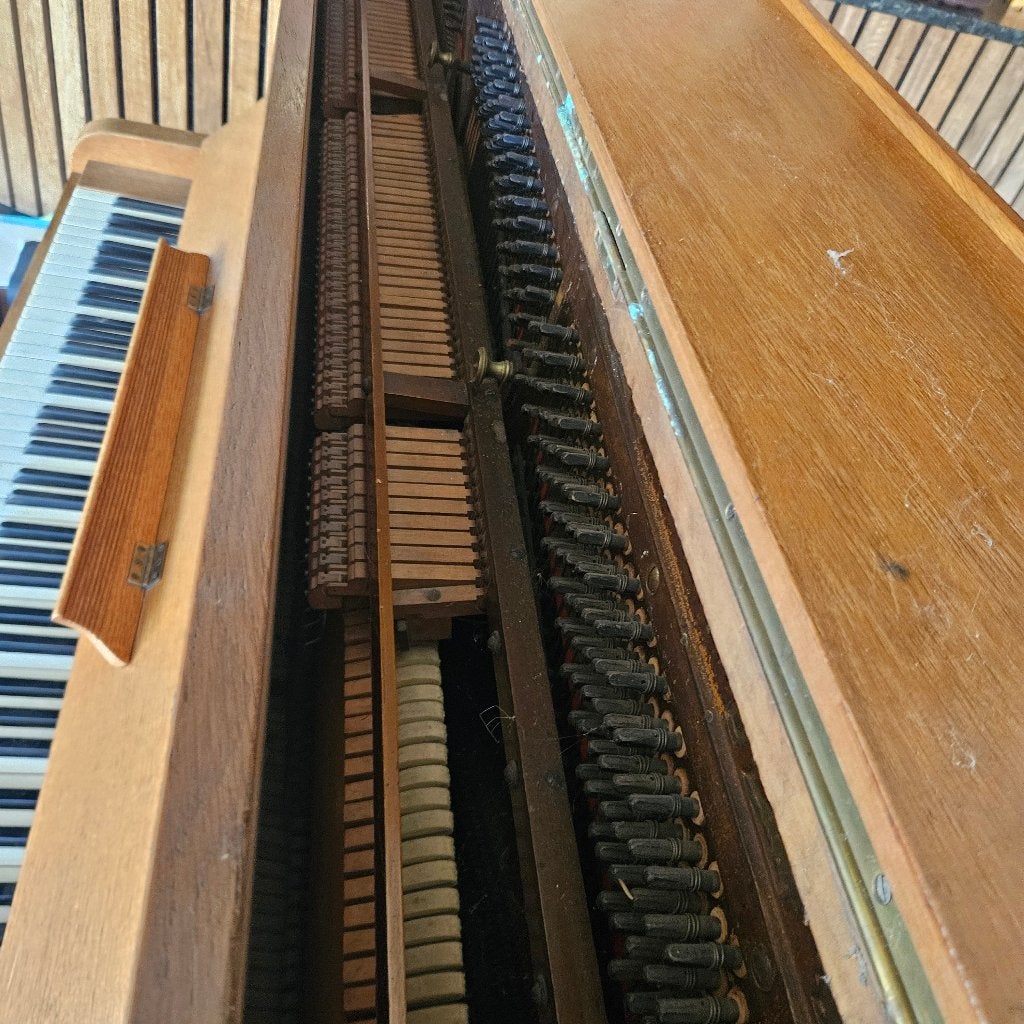 Neumeyer Piano - Klassiek Houten Piano met Kruk, Ophalen, Gebruikt, Bruin, Piano