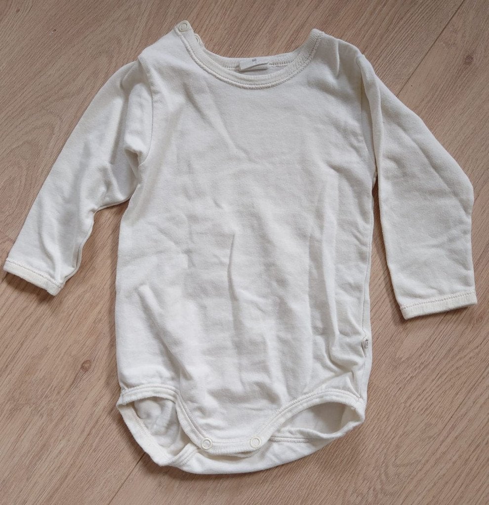 Beige Dilling romper met lange mouw maat 68, Ophalen of Verzenden, Gebruikt, Jongetje of Meisje, Nacht- of Onderkleding