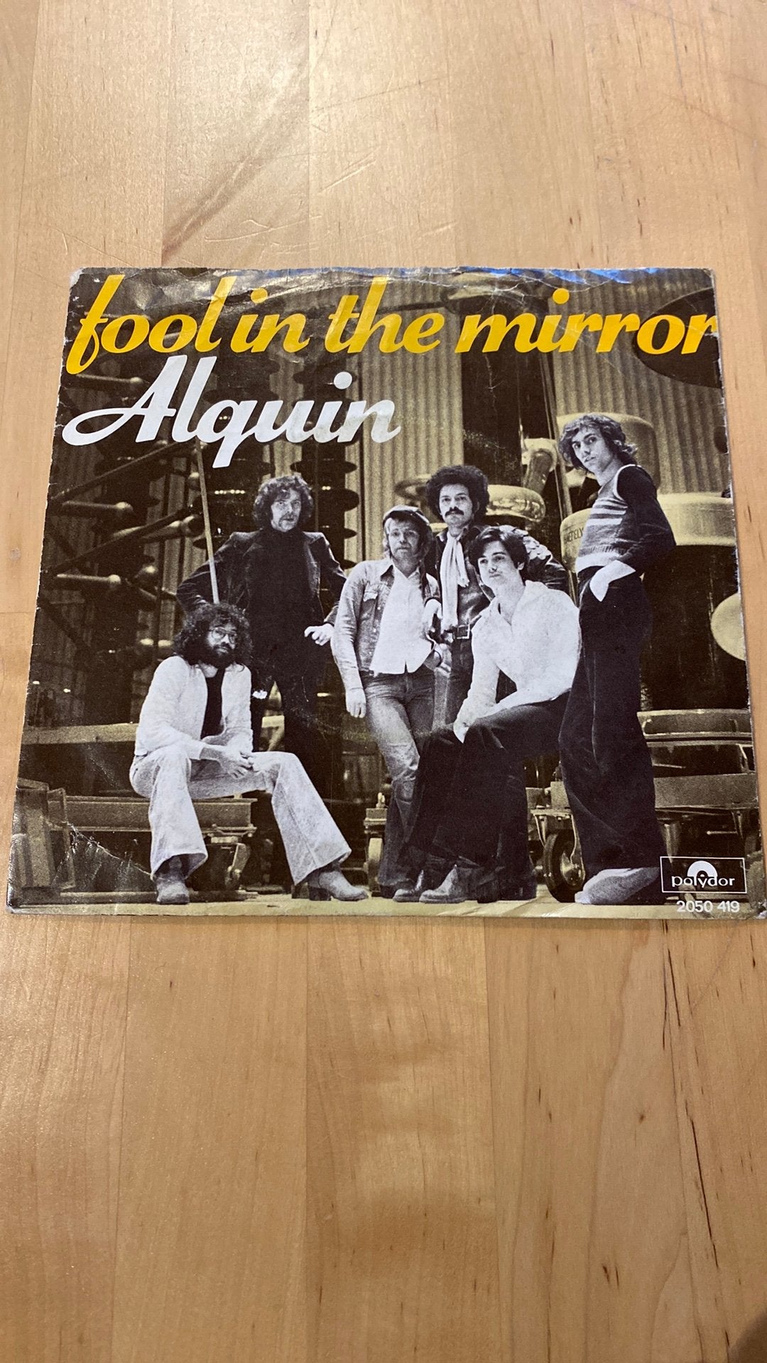 Vinyl single Alquin - Fool in the mirror, Ophalen of Verzenden, Zo goed als nieuw, Pop