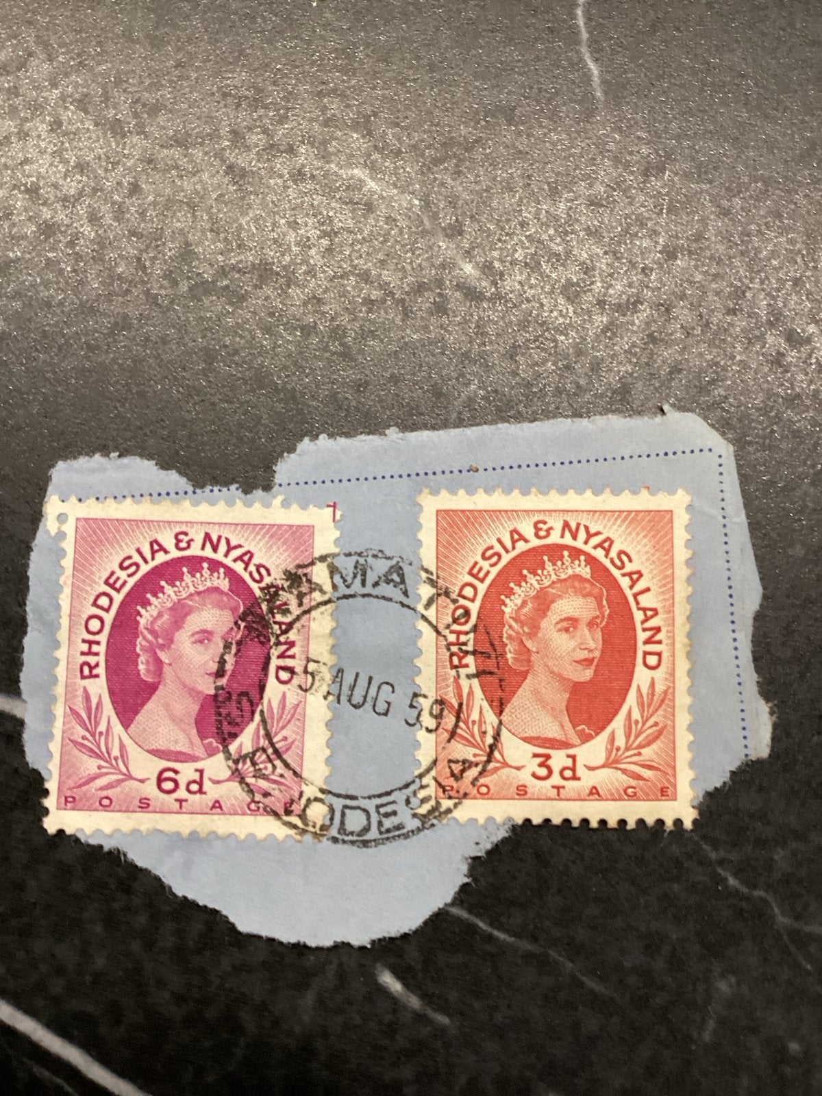 Rhodesië & Nyasaland postzegels - Koningin Elizabeth II, Ophalen of Verzenden, Overige landen, Gestempeld