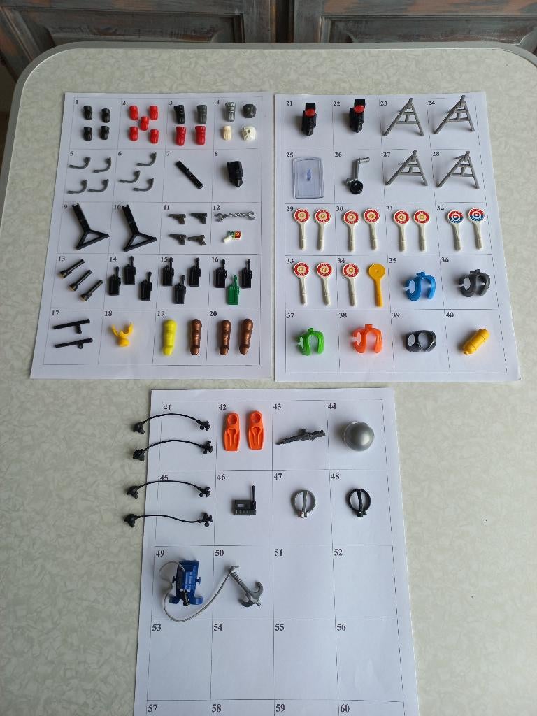 Playmobil Losse Onderdelen Politie, Duiker, Top Agent, Spy, Ophalen of Verzenden, Gebruikt, Los playmobil
