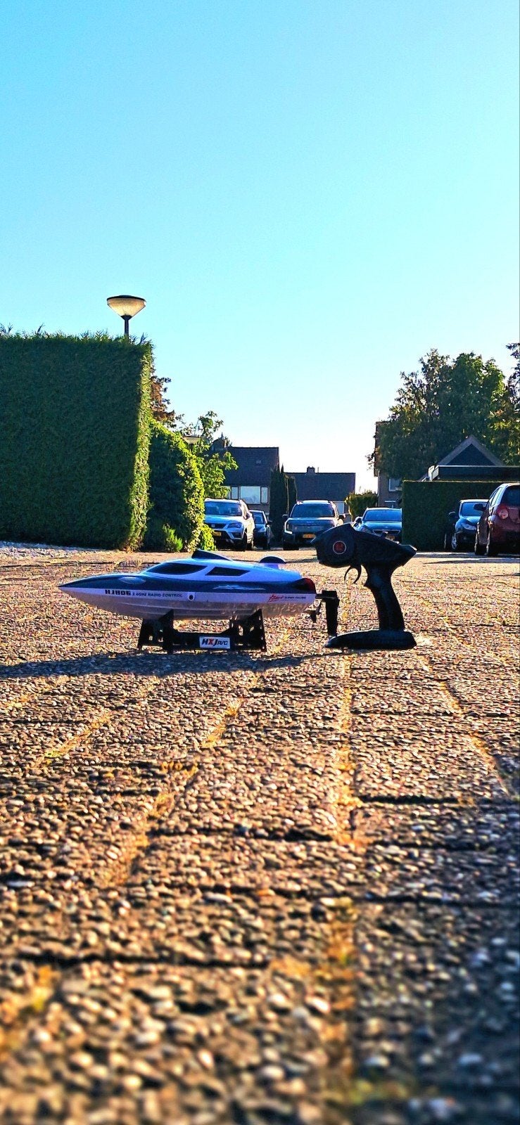 Afstandbestuurbare speedboot 35 km/u, Ophalen of Verzenden, Zo goed als nieuw
