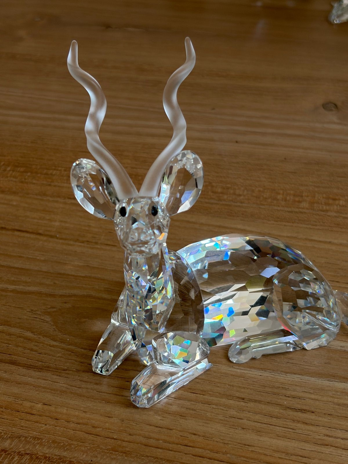 Swarovski Kristal Gazelle Beeldje, Verzamelen, Dierenverzamelingen, Ophalen, Zo goed als nieuw, Wild dier, Beeldje of Figuurtje