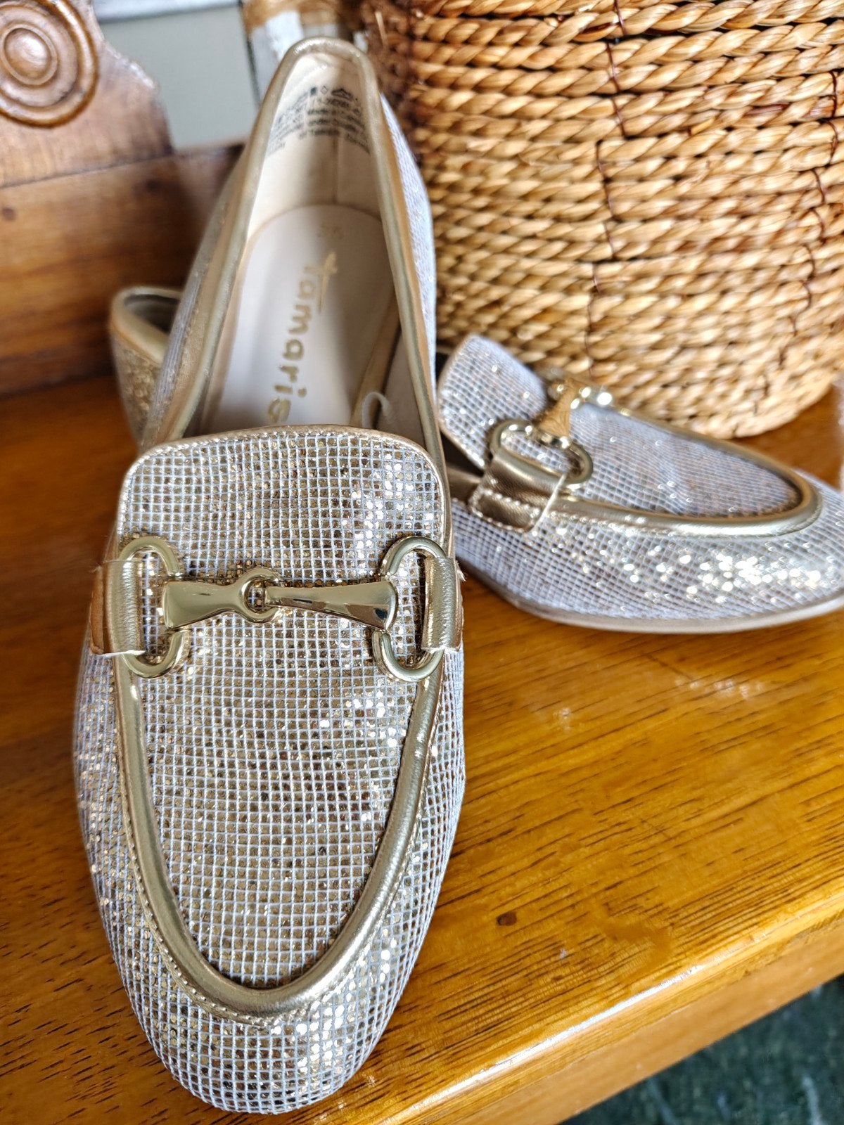 Tamaris loafers, Kleding | Dames, Schoenen, Ophalen of Verzenden, Zo goed als nieuw, Instappers