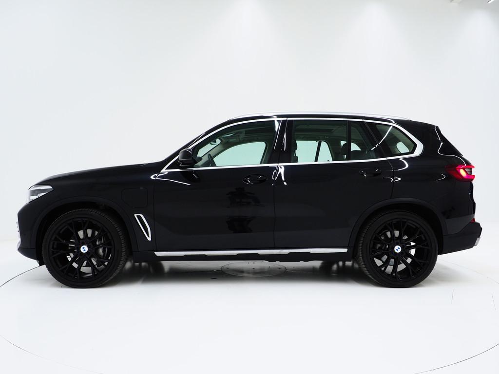 BMW X5 xDrive45e High Executive | Panoramadak | Leder | Trek, Gebruikt, 394 pk, Zwart, Vierwielaandrijving