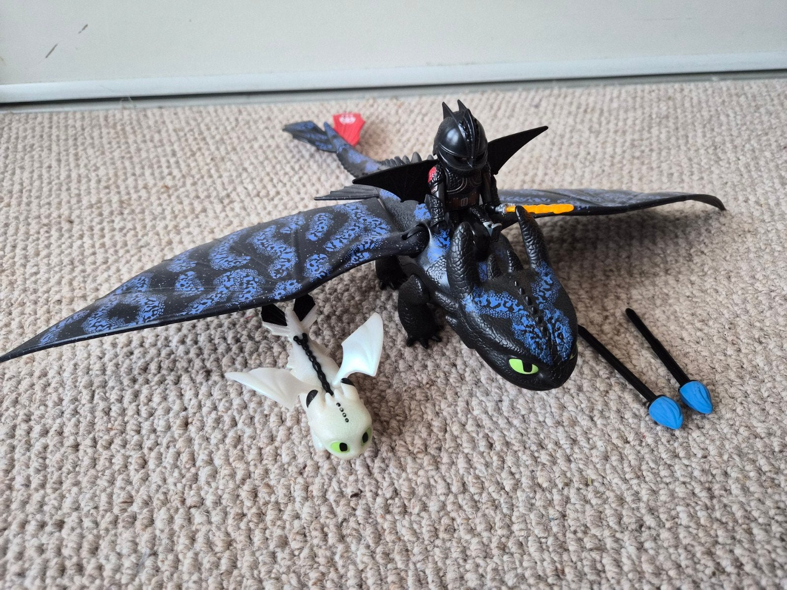 Playmobil 70037 Dragons Tandloos en Hikkie met babydraak, Gebruikt, Complete set, Overige typen, Ophalen of Verzenden