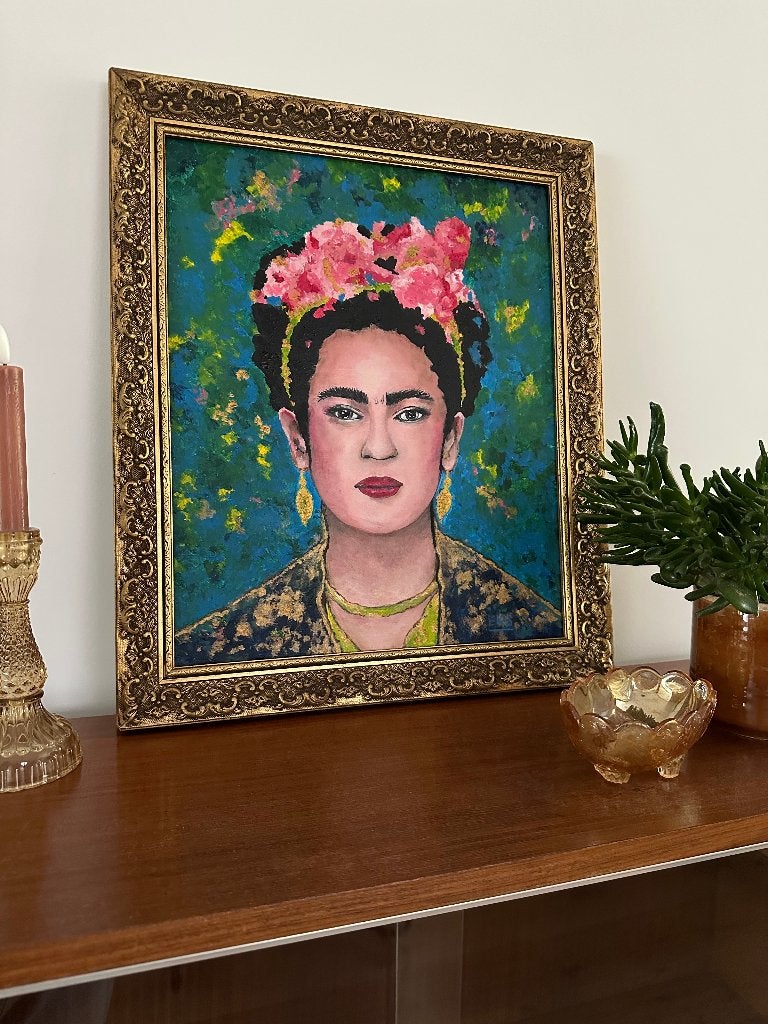 Schilderij Frida Kahlo, Ophalen