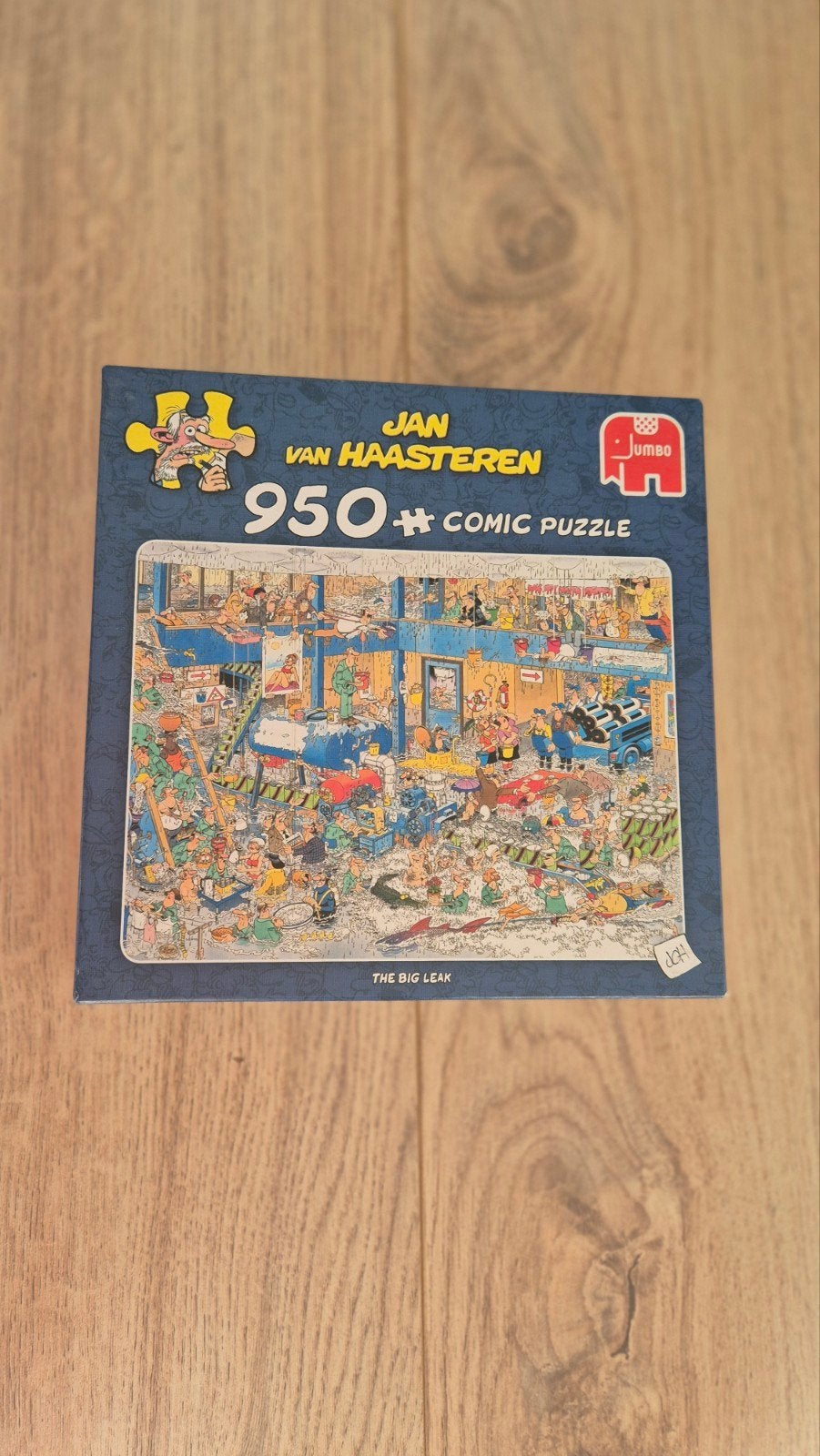 Jan van Haasteren puzzel "De grote lek" 950 stukjes, Ophalen, 500 t/m 1500 stukjes, Zo goed als nieuw