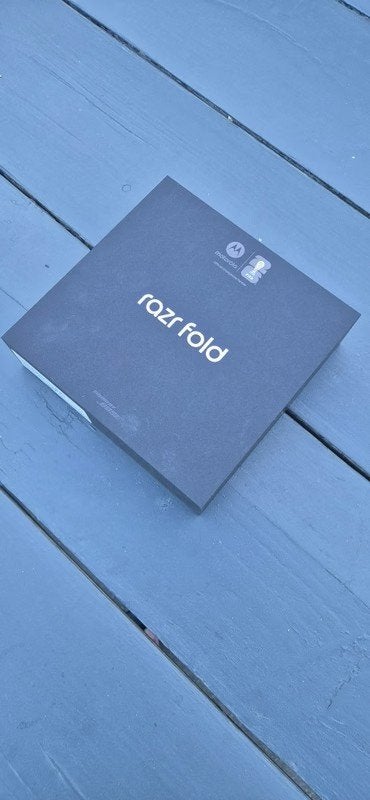 Motorola razr Fold, 16GB ram, 512GB opslag - Blauw, Ophalen, Blauw, Touchscreen, Nieuw