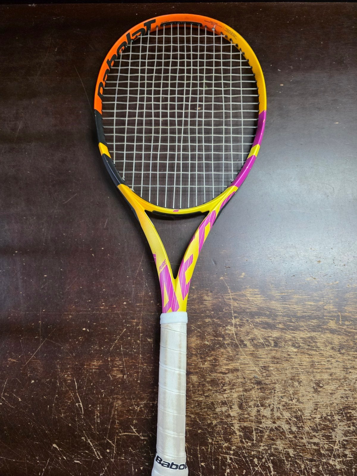 Babolat Pure Aero Lite Rafa L2 Tennisracket GEBRUIKT!, Sport en Fitness, L2, Gebruikt, Ophalen of Verzenden, Racket