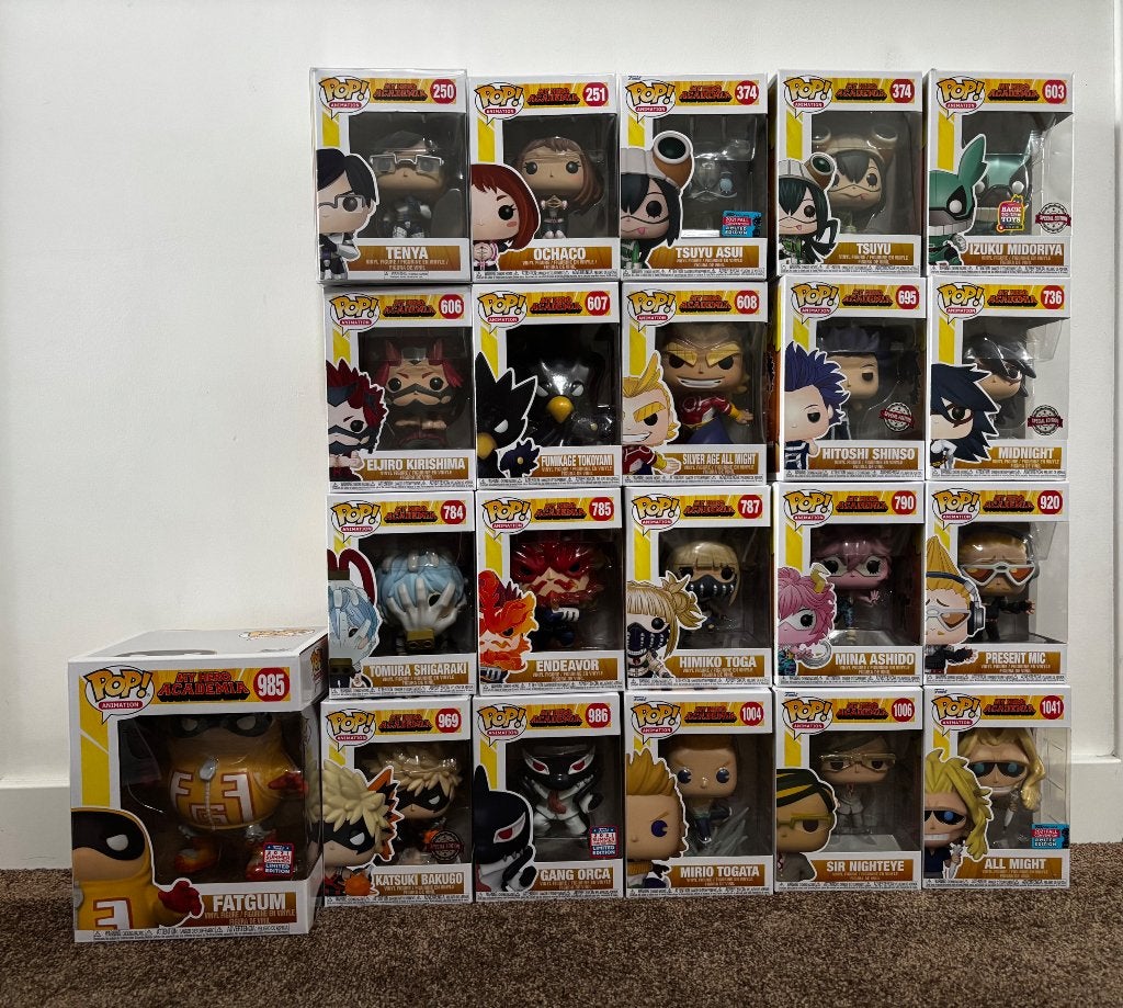 Grote collectie funko, Ophalen, Zo goed als nieuw
