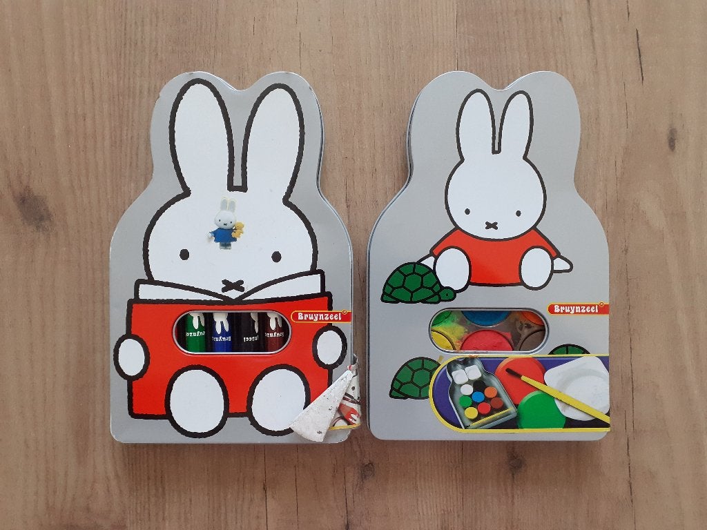Nijntje kleurpotloden en verf (Bruynzeel), Ophalen of Verzenden, Zo goed als nieuw