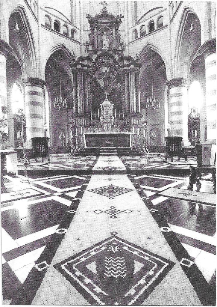 AK Oirschot - Hoogaltaar Parochiekerk St. Petrus, Verzenden, 1960 tot 1980, Ongelopen, Noord-Brabant