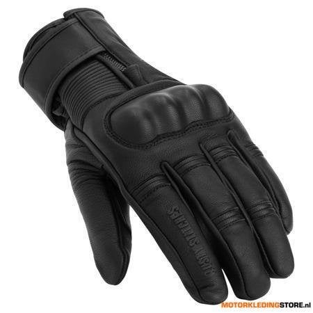 Rusty Stitches Frank Motorhandschoenen, Zwart, Motoren, Kleding | Motorkleding, Nieuw met kaartje, Ophalen of Verzenden