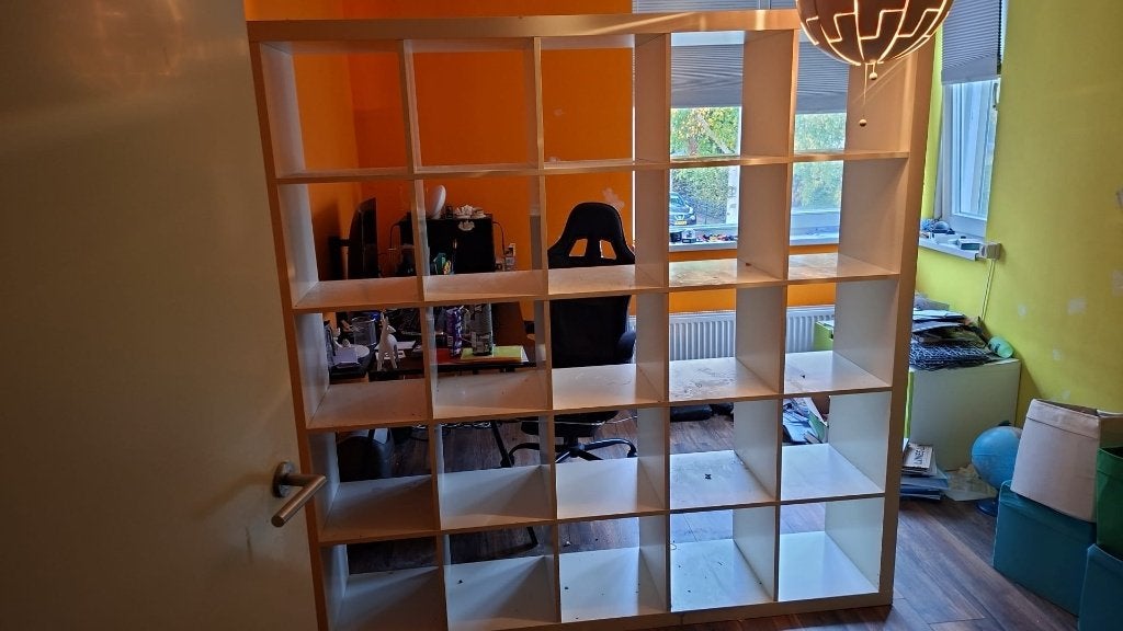 ikea vakken kast kallax open, Ophalen, Gebruikt, 150 tot 200 cm, 150 tot 200 cm