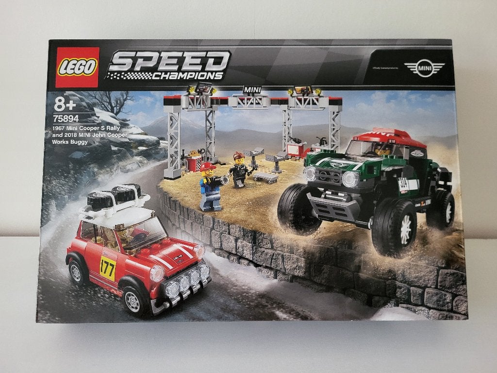 Lego 75894 - 1967 Mini Rally & 2018 Buggy - Nieuw in doos, Lego, Nieuw, Compleet, Complete set