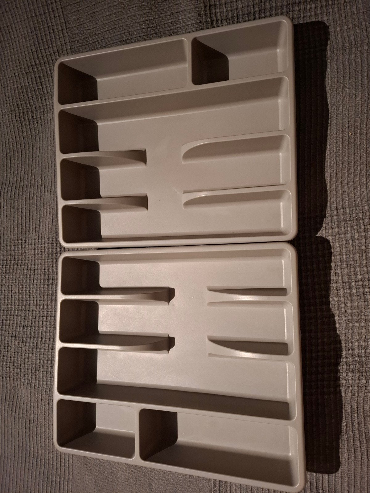 2x Bestekbak / Lade-organizer - Zo goed als nieuw, Overige typen, Kunststof, Ophalen of Verzenden, Zo goed als nieuw