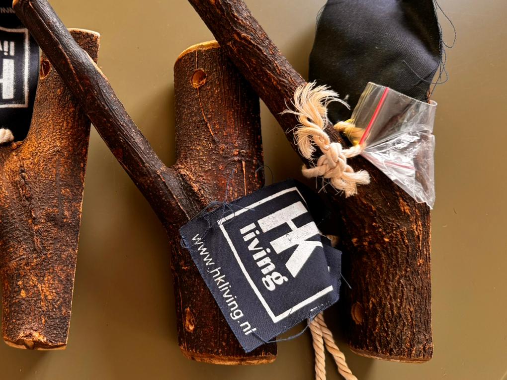 4x houten kapstok hk living, Huis en Inrichting, Ophalen, Zo goed als nieuw, Hout, Minder dan 100 cm