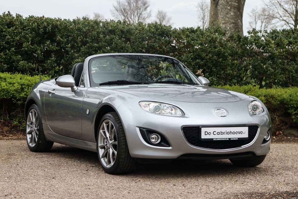 Mazda MX-5 Roadster Coupé NC 2.0l Aluminium Metallic, Achterwielaandrijving, Gebruikt, Zwart, 4 cilinders