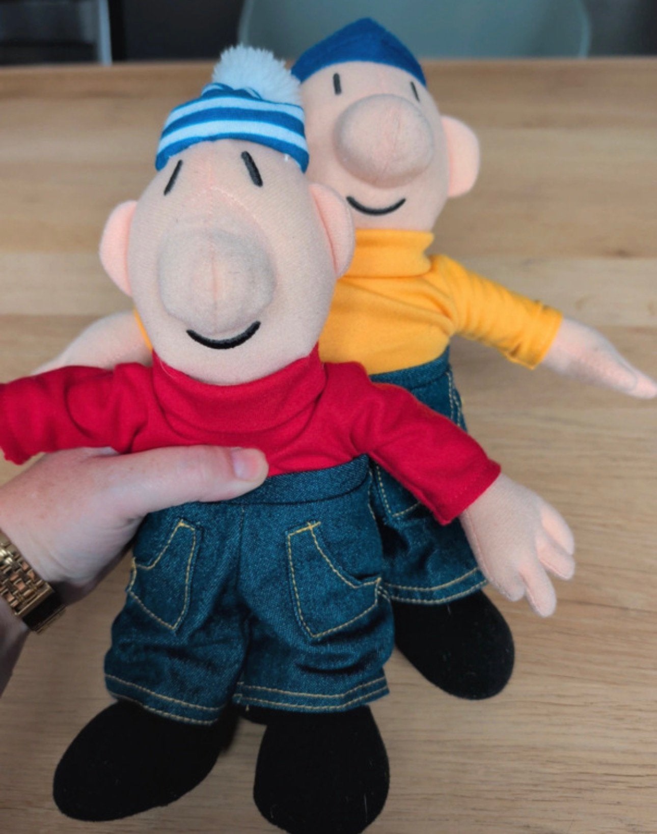 Buurman en Buurman knuffels - Set van 2, Ophalen, Overige merken, Overige karakters, Overige typen