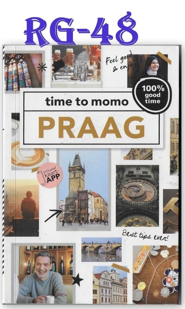 RG48 - Time to Momo Reisgids Praag uit 2016, Overige merken, Europa, Ophalen of Verzenden, Zo goed als nieuw