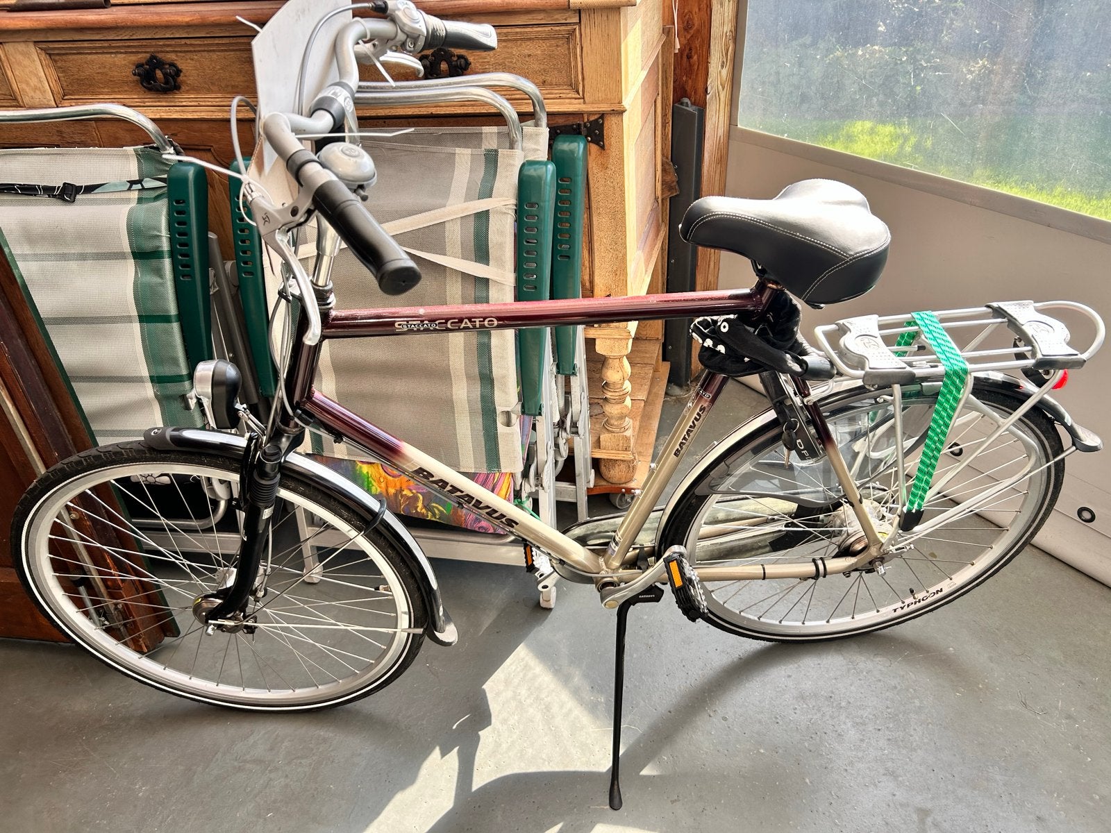 Batavus Staccato Oversized Fiets - Klaar voor een nieuw huis, Fietsen en Brommers, Gebruikt, Velgrem, Versnellingen, Batavus